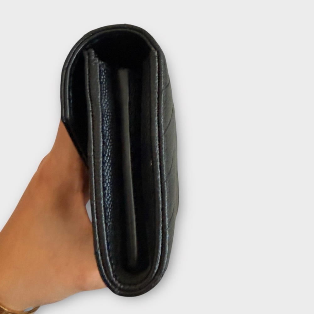 Saint Laurent YSL Grain de Poudre Wallet - ALL INCLUSIONS - Picture 6 of 16